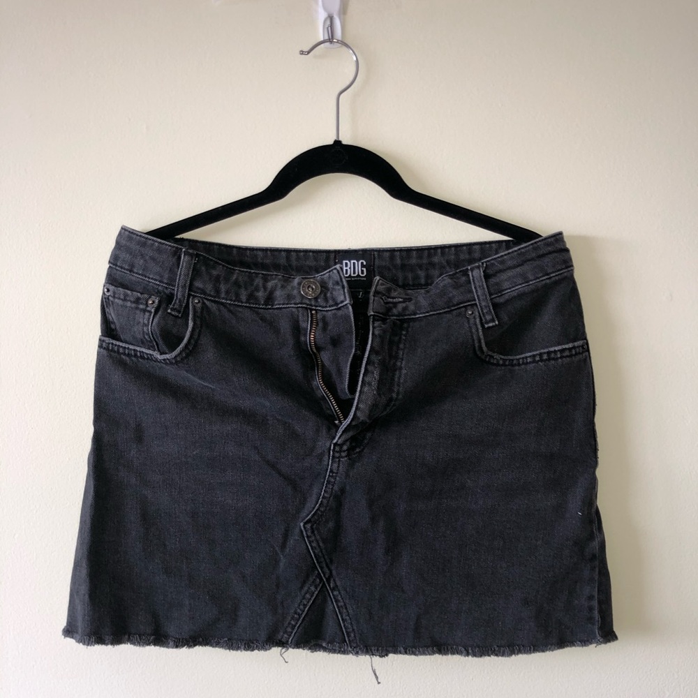 Urban Outfitters BDG Brand Black Mini Skirt